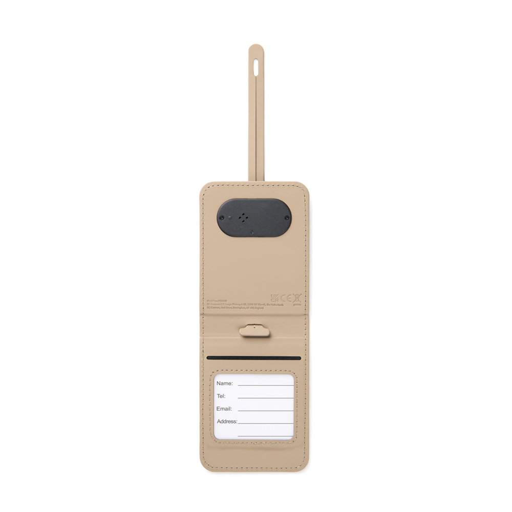 VINGA Baltimore RCS baggage label met dual finder
