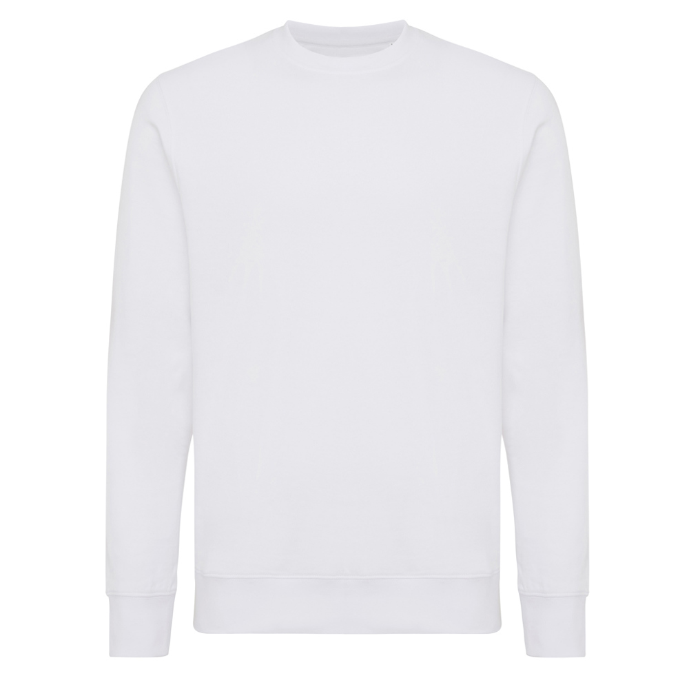 IQONIQ Etosha lichtgewicht gerecycled katoen sweater - kopen of bedrukken - recycled white (± PMS 11-0601 TCX)