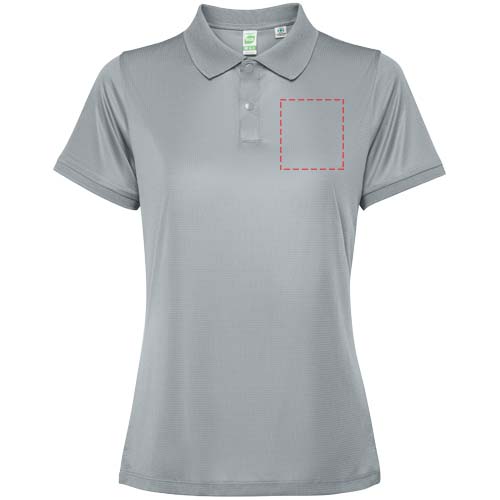Tormo 125 g/m² damespolo met korte mouwen