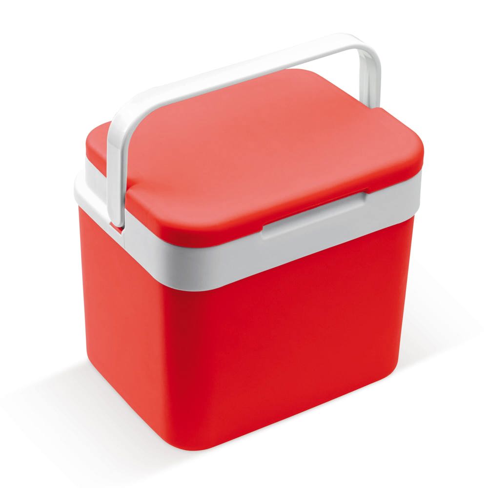 Koelbox classic 10L - voor bedrijven en relatiegeschenken - rood