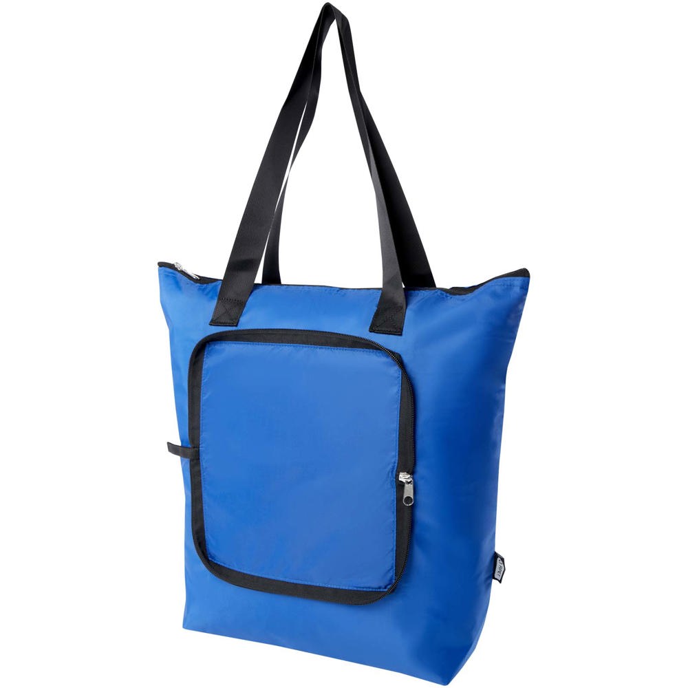 EcoFold RPET opvouwbare koeltas 15 l - met logo of onbedrukt bestellen - Koningsblauw