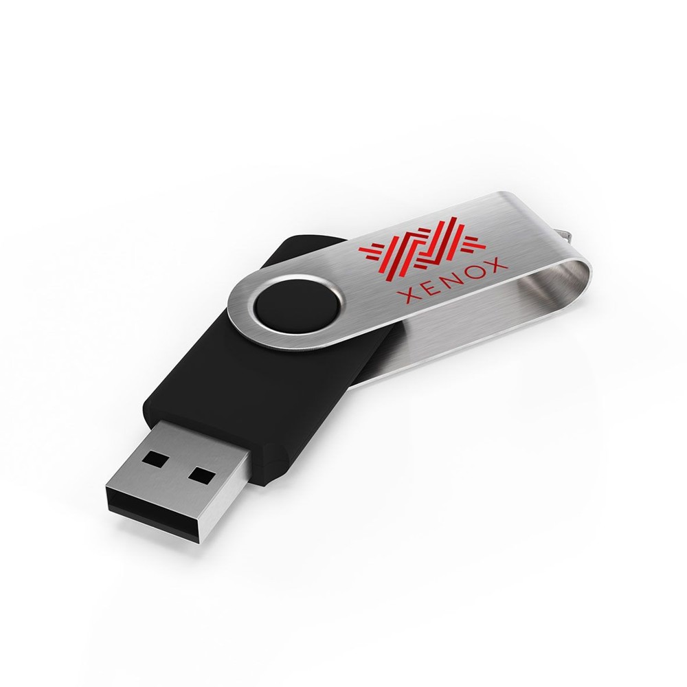 USB Stick Twister- Zwart- 16GB 2.0