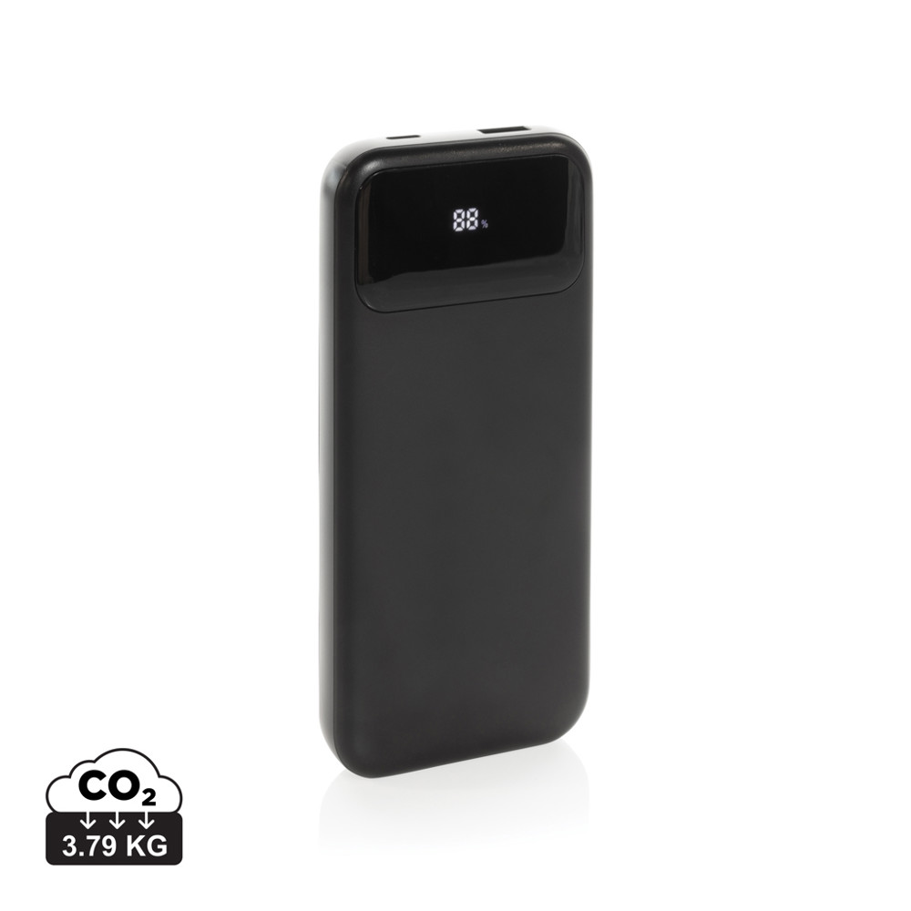 Turbopack RCS rplastic powerbank 10.000 ingebouwde kabels