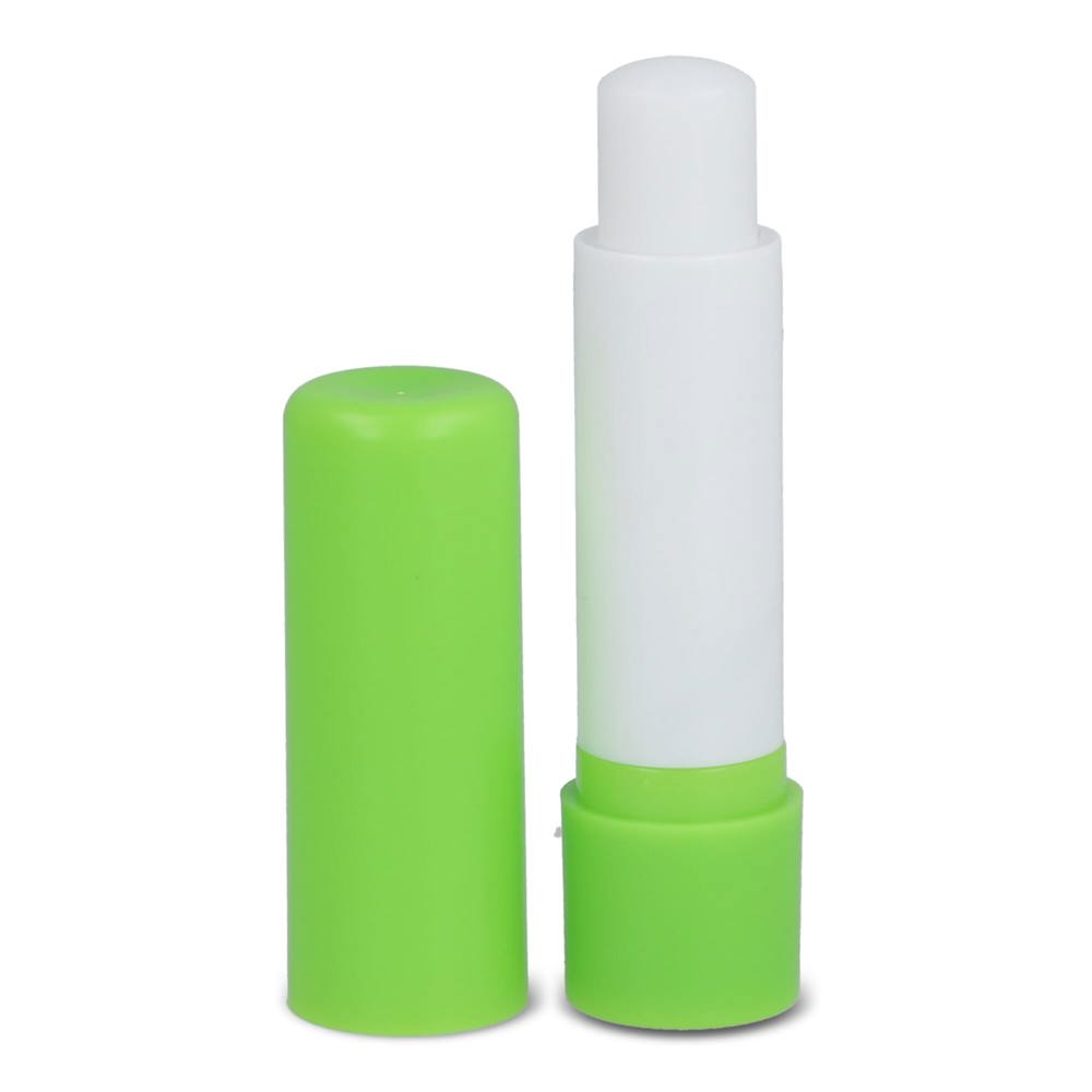 Klassieke lippenbalsemstick gerecycled materiaal - bedrukt of onbedrukt verkrijgbaar - lichtgroen