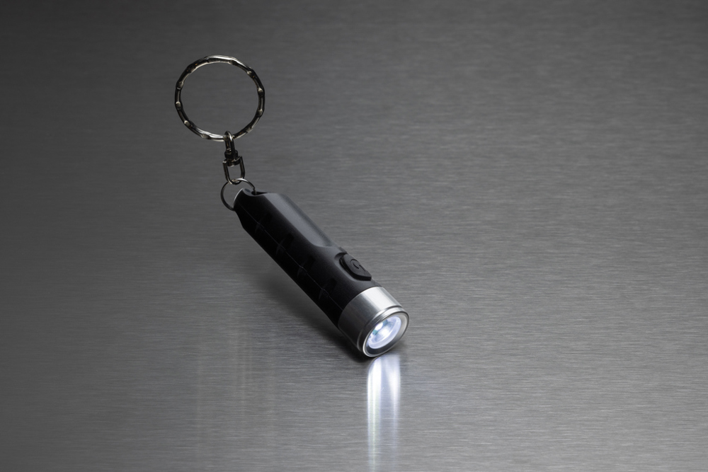 Globix RCS gerecycled plastic USB oplaadbare zaklamp