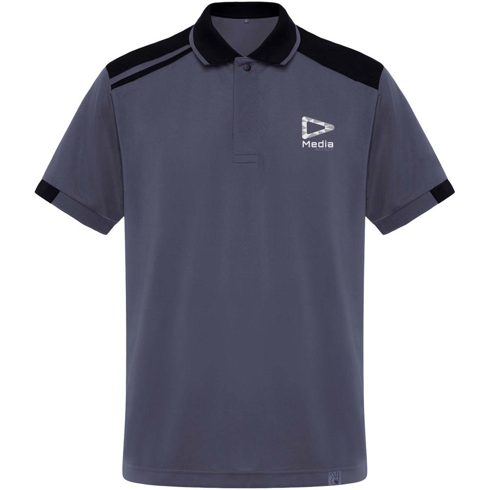 Samurai 160 g/m2 unisex antibacteriële polo met korte mouwen 