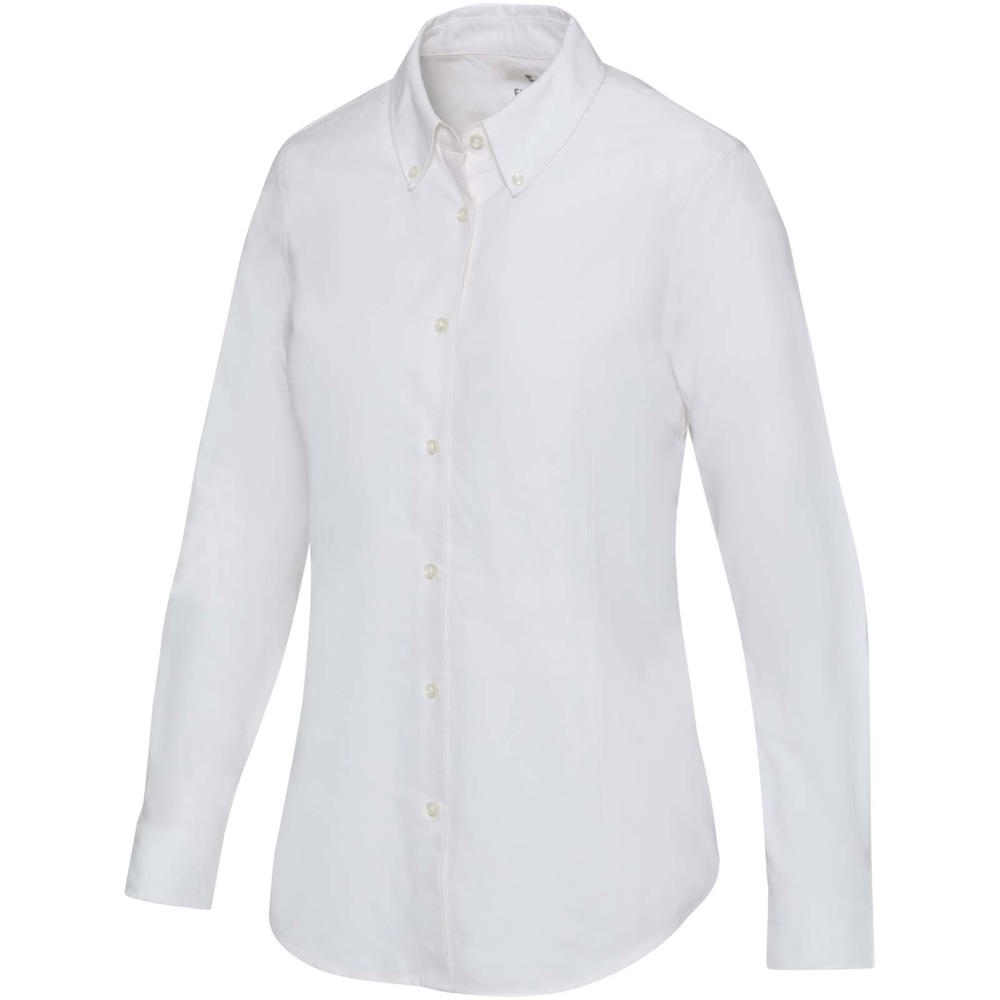 Sphene oxford damesshirt - bedrukt of onbedrukt verkrijgbaar - wit