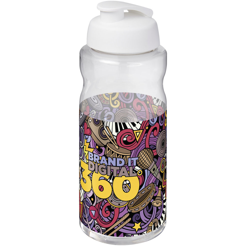 H2O Active® Big Base 1 l drinkfles met klapdeksel