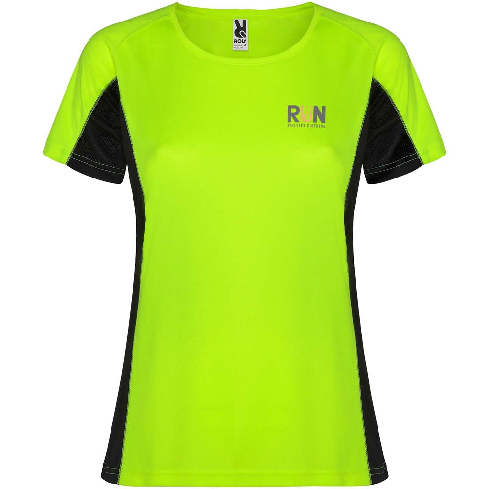 Shanghai 140 g/m² sportshirt met korte mouwen voor dames