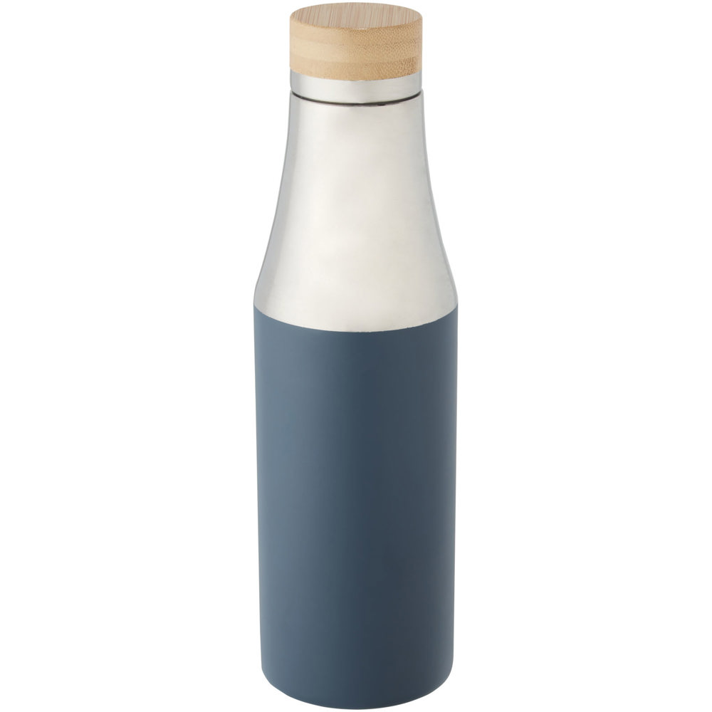 Hulan koperen vacuüm geïsoleerde roestvrijstalen fles van 540 ml met bamboe deksel