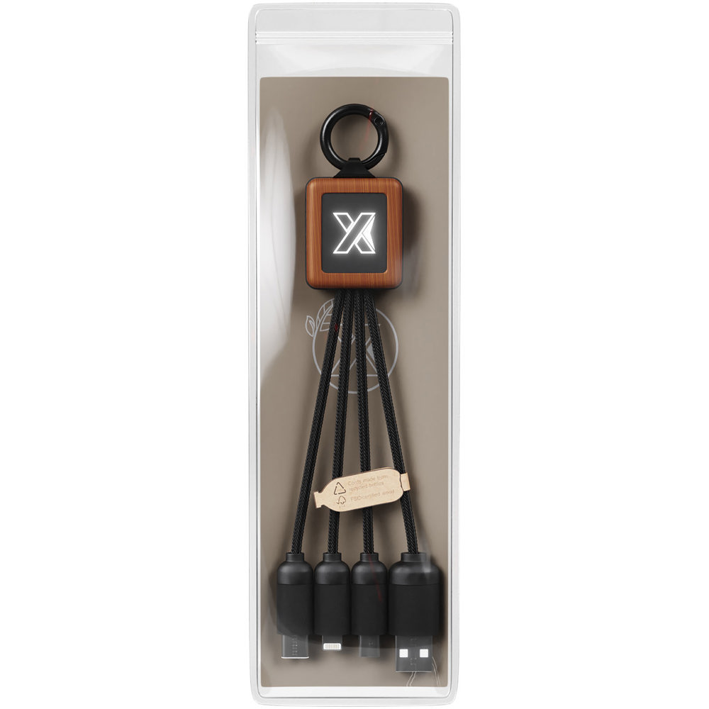 SCX.design C19 houten kabel van 20 W