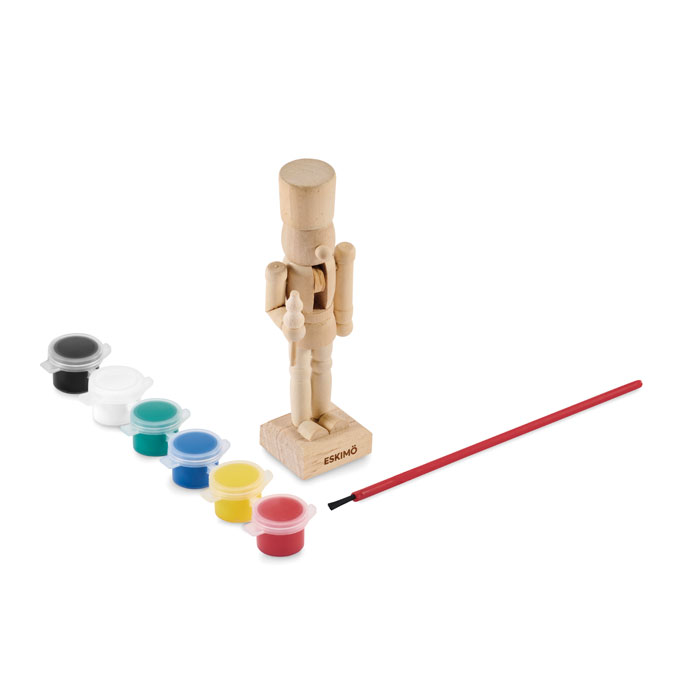 PAYNT - Notenkrakerfiguur schilderset - met logo of onbedrukt bestellen