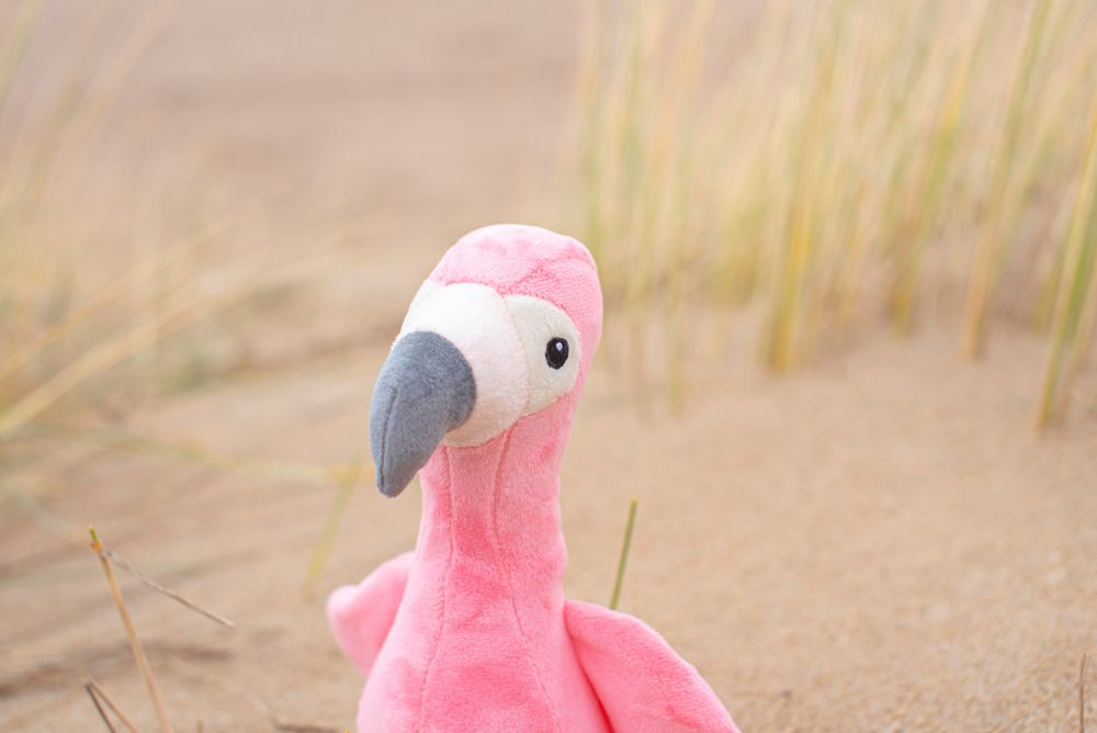 Pluche flamingo Alicia