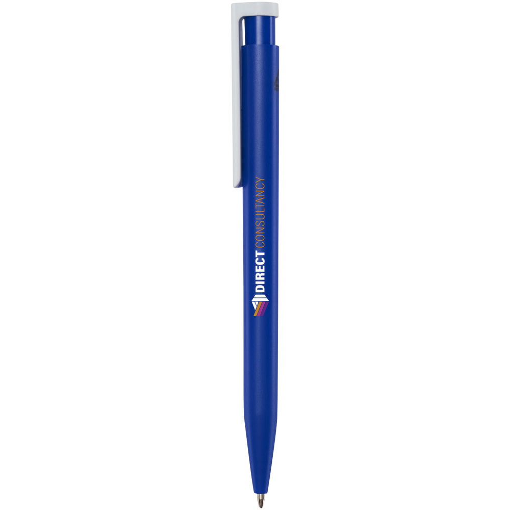 Unix balpen van gerecycled plastic (zwarte inkt)