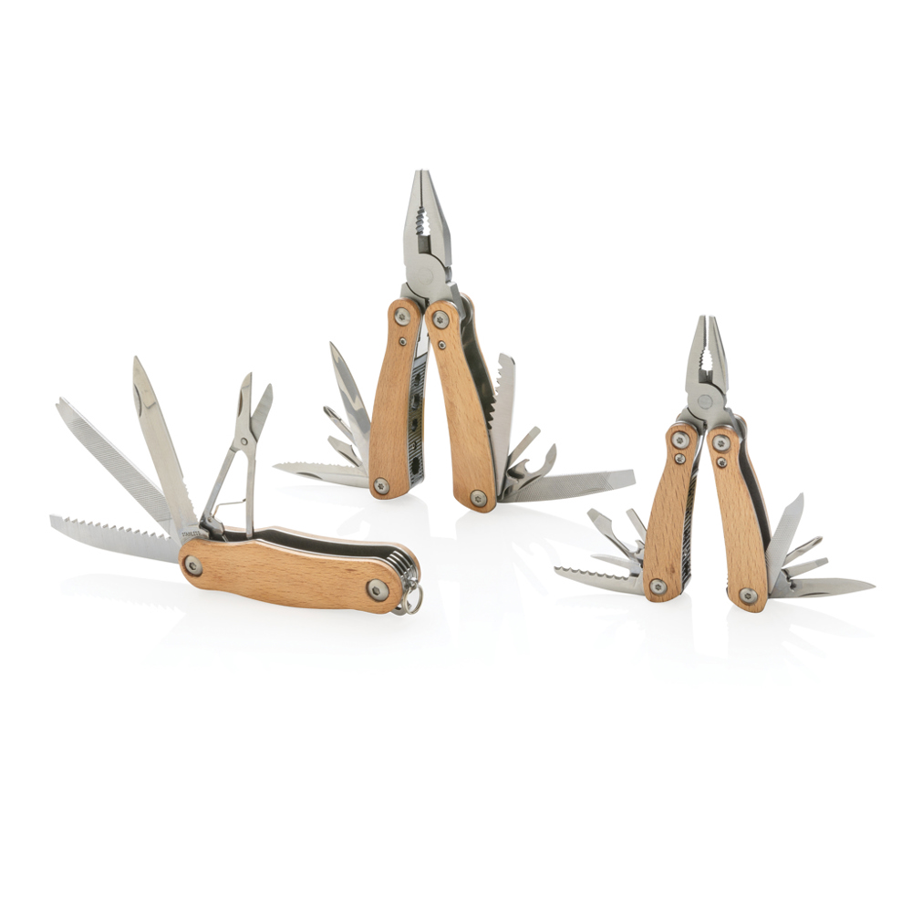 Houten multitool - voor bedrijven en relatiegeschenken