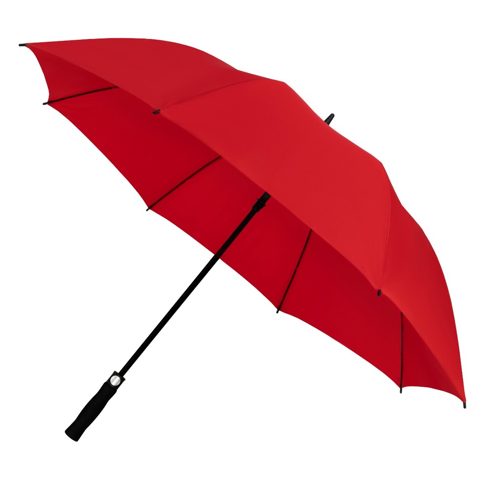 FALCONE - Golfparaplu - Automaat - Windproof - 130 cm - kopen of bedrukken - Rood (± PMS 199C)