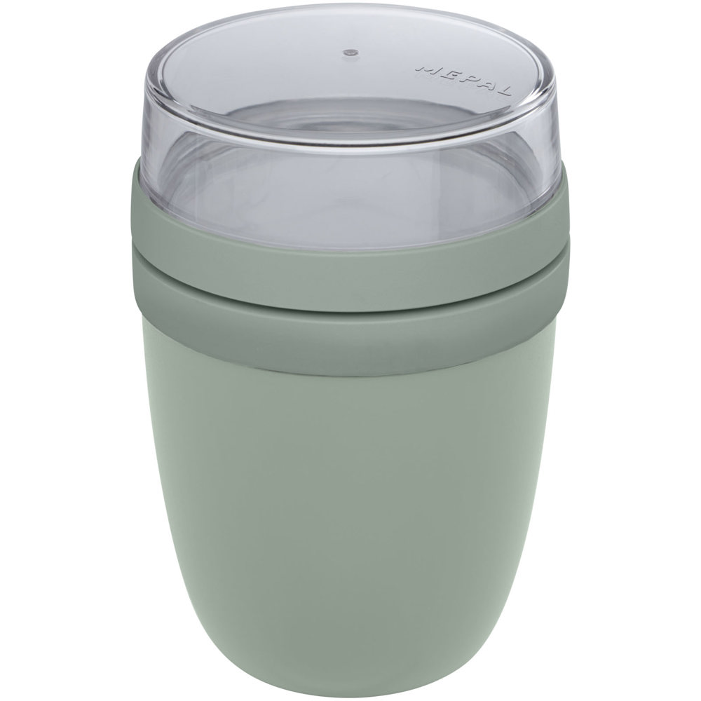 Mepal Ellipse 500+200 ml lunchpot - voor bedrijven en relatiegeschenken - Saliegroen