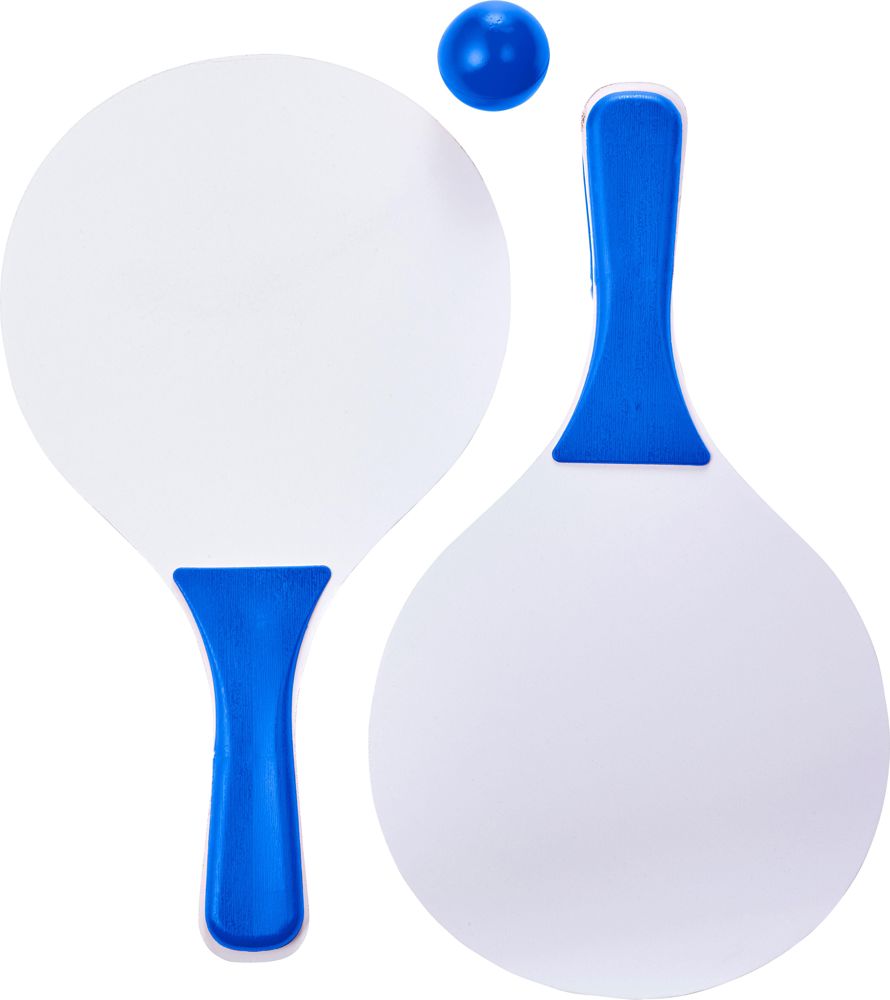 Houten strand tennisset Eliza