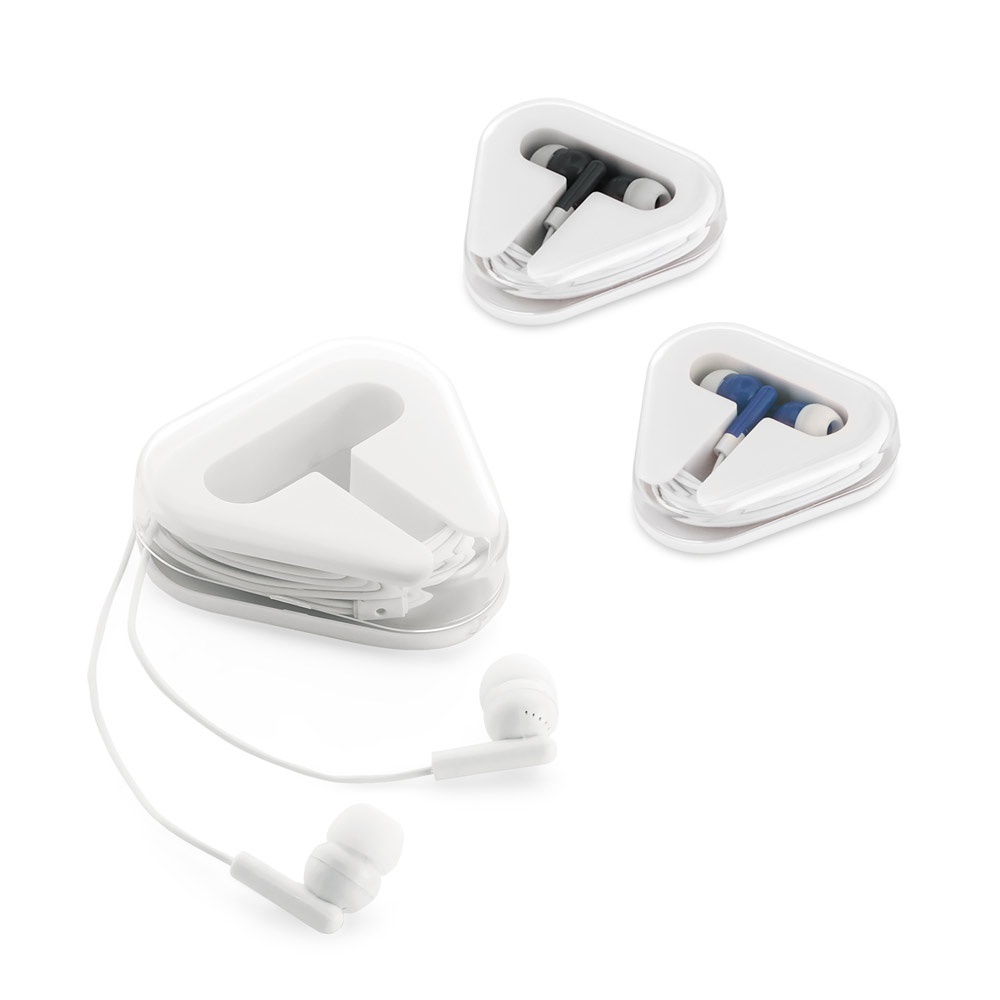 FARADAY. Koptelefoon met 1.25 m ABS-kabel - voor bedrijven en relatiegeschenken