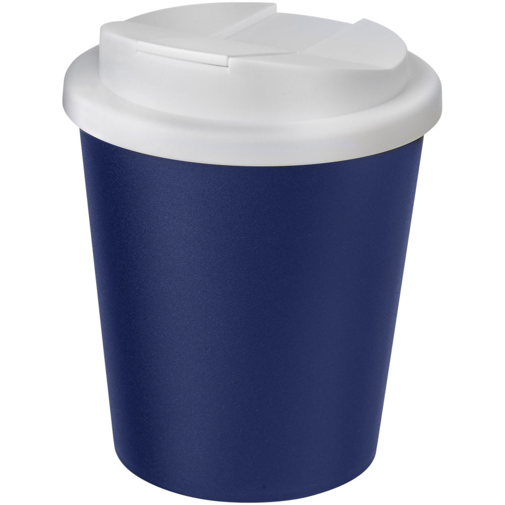 Americano® Espresso 250 ml geïsoleerde beker - voor bedrijven en relatiegeschenken - Blauw, Wit