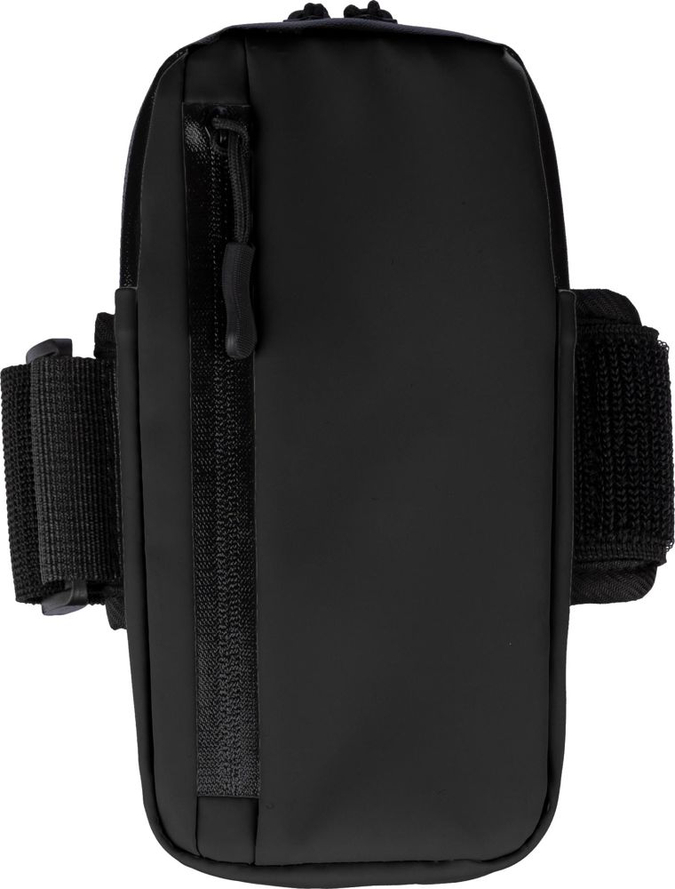 Polyester sports bag Christel - met logo of onbedrukt bestellen - Zwart