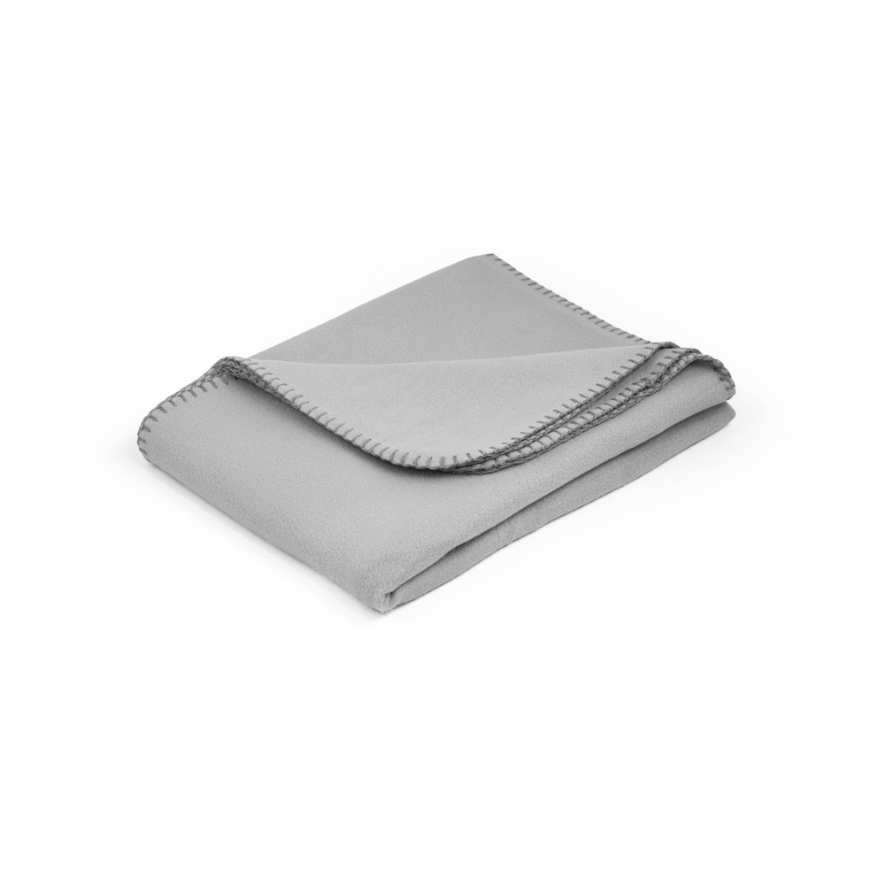GALLIOT. Pooldeken (180 g/m²) van gerecycled polyester (100% rPET) - met logo of onbedrukt bestellen - Grijs