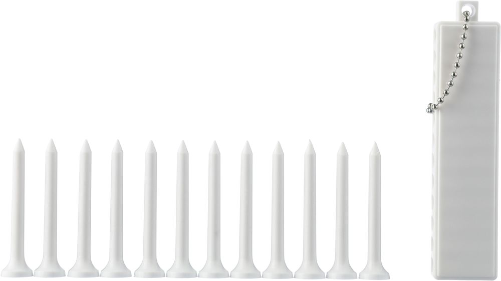 Gerecycled ABS golf tee-set Aveline