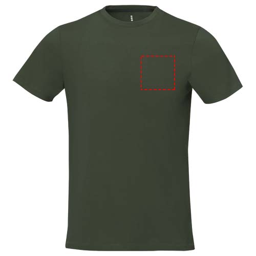 Nanaimo 160 g/m² heren t-shirt met korte mouwen