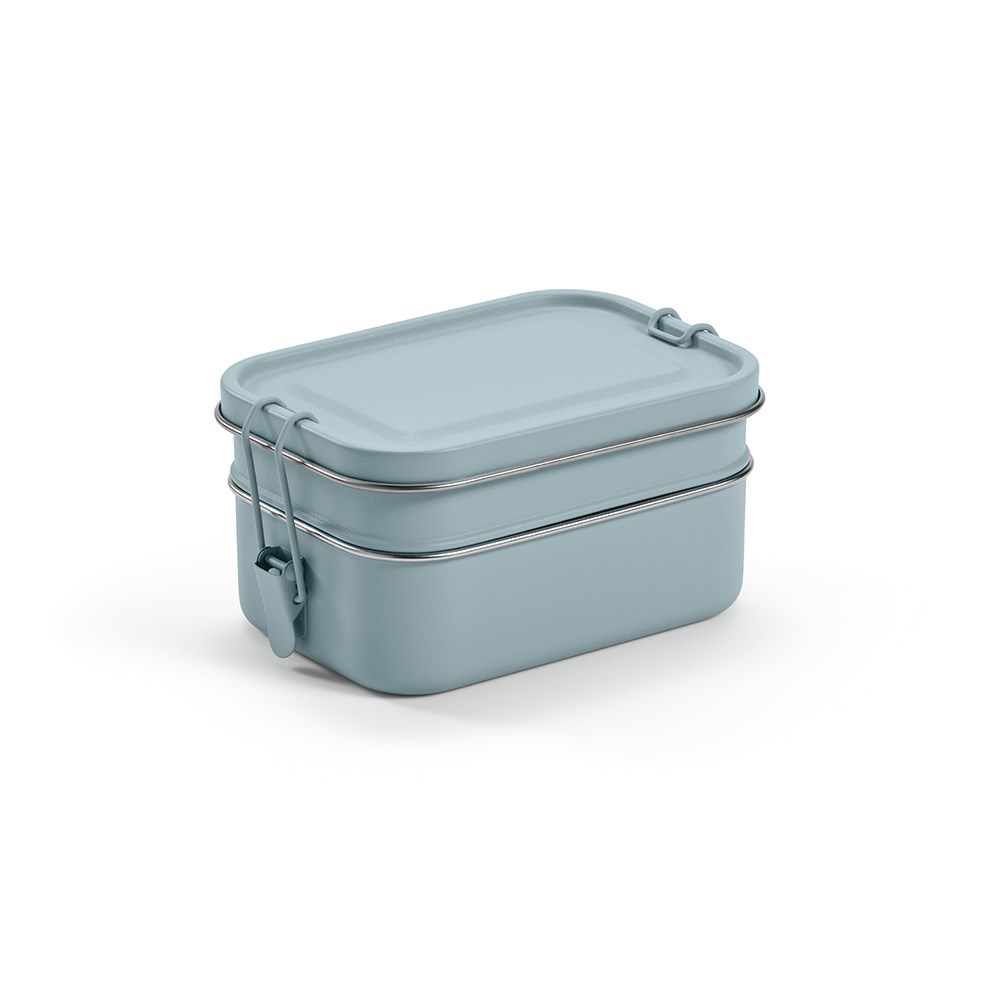 Tintoretto Lunchbox Gerecycled Roestvrij Staal 1240 ml - Heide Blauw