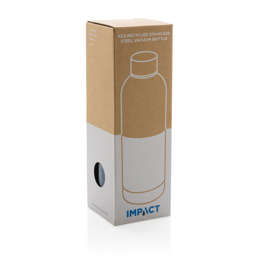 RCS gerecycled roestvrijstalen Impact vacuümfles