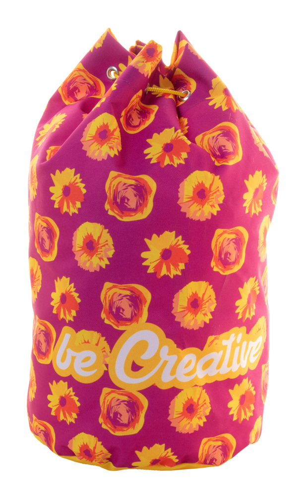 CreaDraw Ocean - custom made sailortas - voor bedrijven en relatiegeschenken - geel/wit