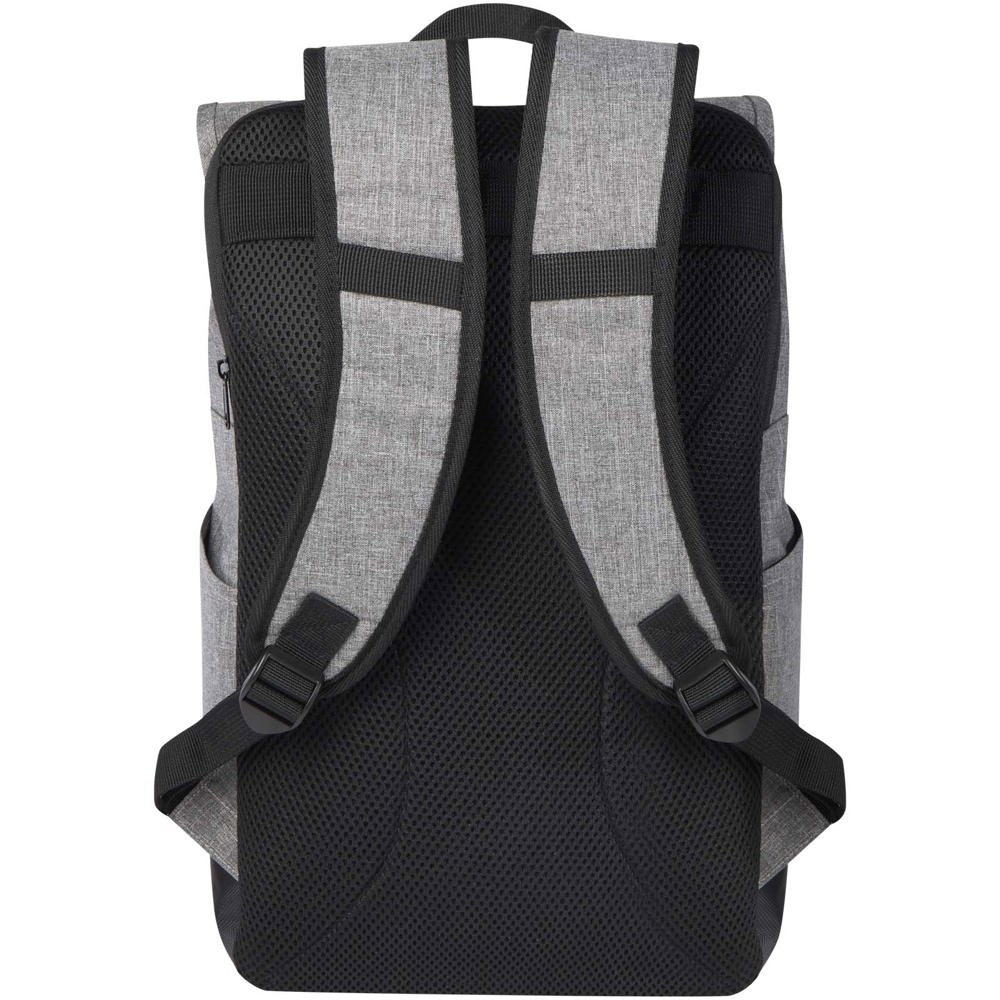 Libra 15,6 inch GRS gerecycled oprolbare laptop rugzak 12L