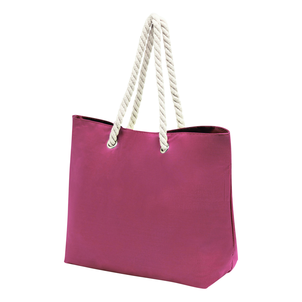 CAPRI - Strandtas - kopen of bedrukken - oud-roze