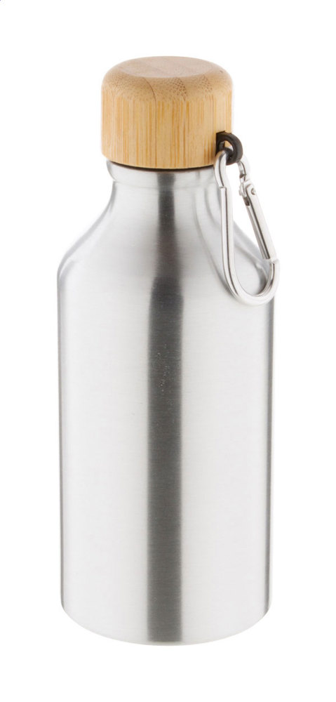 Monbo - aluminium fles - kopen of bedrukken - zilver