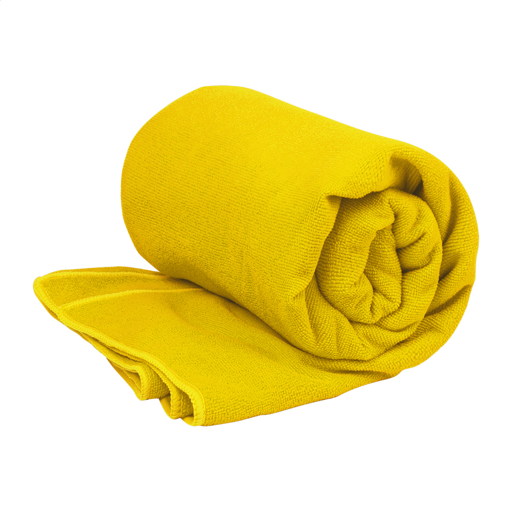 Gains - absorberende handdoek - met logo of onbedrukt bestellen - Geel