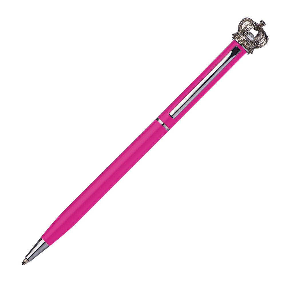 Metalen balpen met koninklijke allure