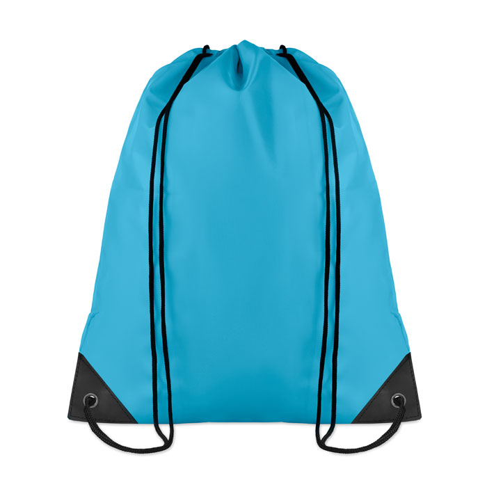 SHOOP - Rugzakje met koord - kopen of bedrukken - turquoise