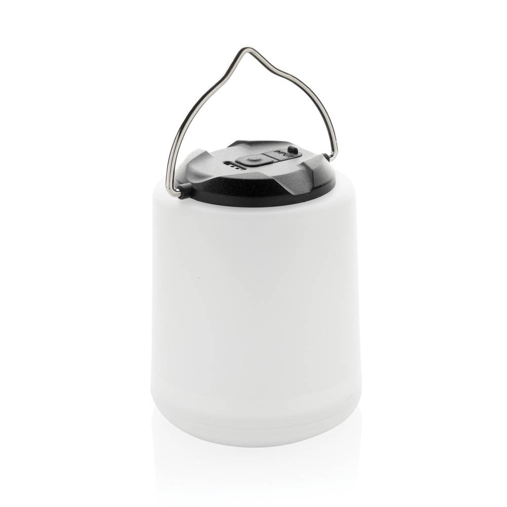 Limio RCS rplastic draagbare oplaadbare tafellamp - met logo of onbedrukt bestellen