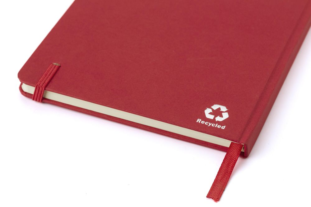 Gerecycled kartonnen notitieboekje (A5) Evangeline Original