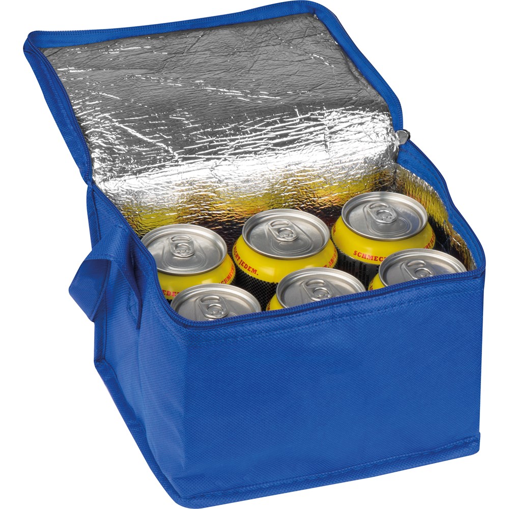 Koeltas non-woven - voor bedrijven en relatiegeschenken - Blauw