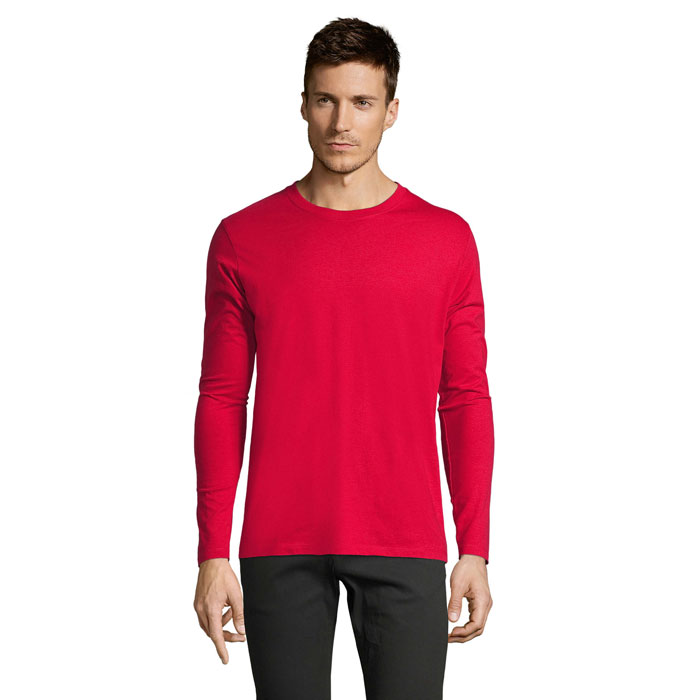 IMPERIAL LSL MEN - IMPERIAL LSL MEN T-shirt190 - kopen of bedrukken - rood