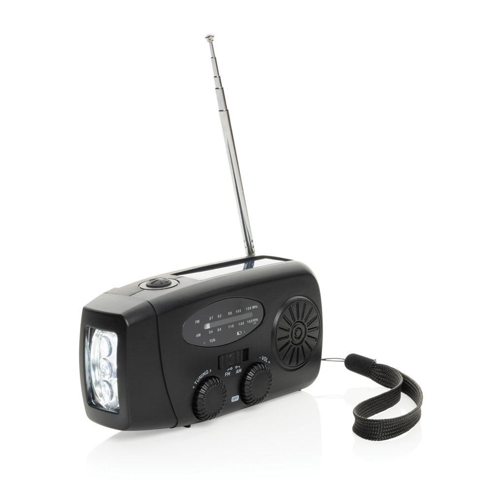 RescueWave noodradio van RCS gerecycled plastic