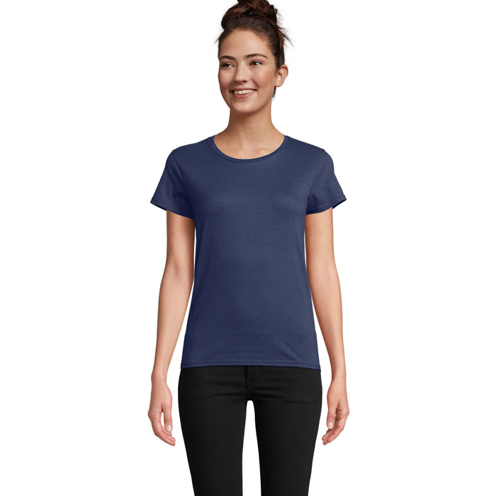 PIONEER WOMEN - PIONEER DAMES T-Shirt 175g - bedrukt of onbedrukt verkrijgbaar - Denim