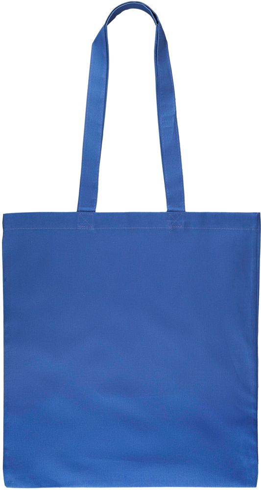 Katoen (140 gsm) boodschappentas Kenneth - met logo of onbedrukt bestellen - blauw