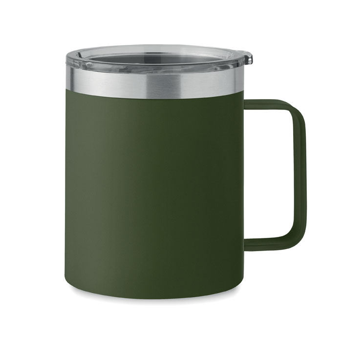 INARI - Dubbelwandige beker 300 ml - voor bedrijven en relatiegeschenken - Donker Marinegroen