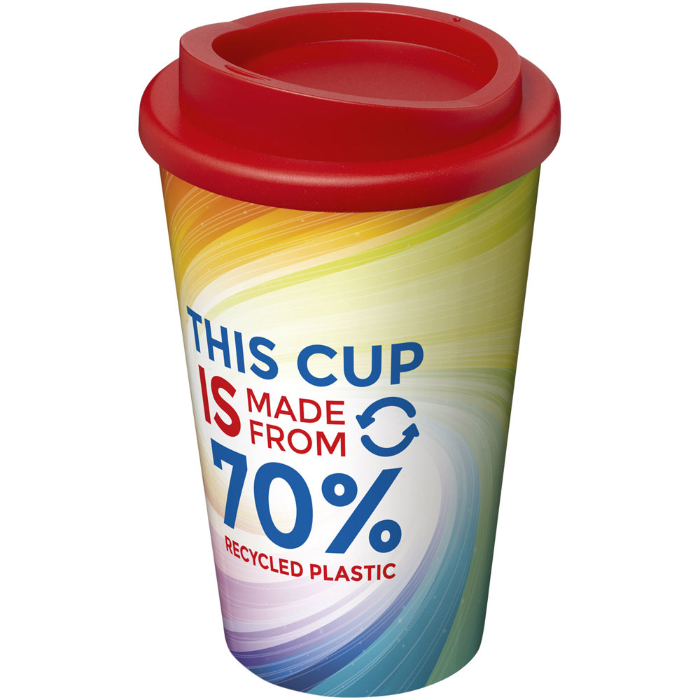Brite-Americano® Eco 350 ml geïsoleerde beker - kopen of bedrukken - rood