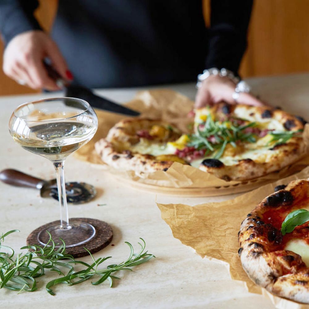 Sagaform Astrid pizza/taartenset 2 st.