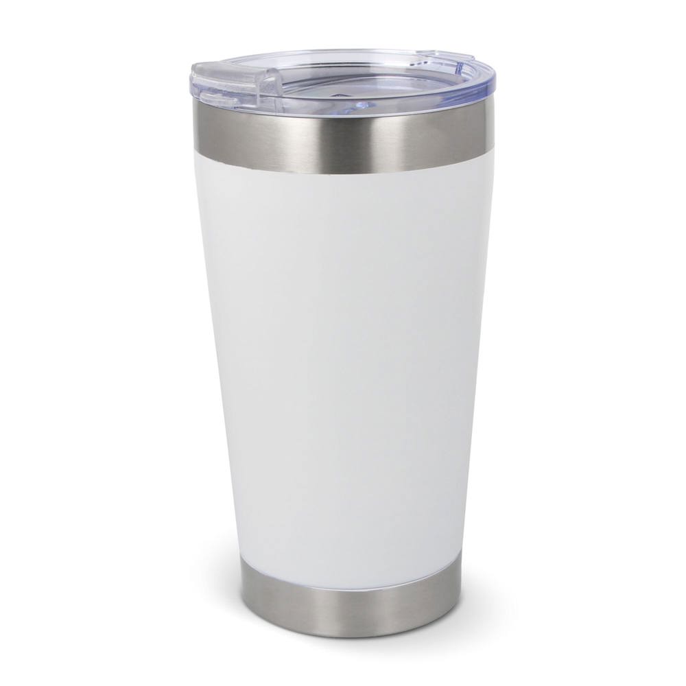 T-ceramic thermosbeker met deksel Cango 500ml - voor bedrijven en relatiegeschenken - Wit