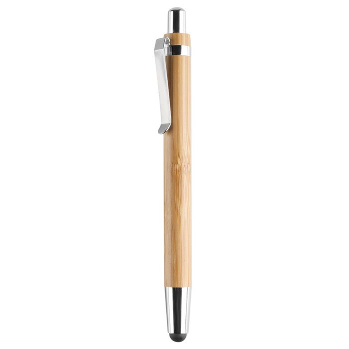 BYRON - Bamboe balpen met touch tip