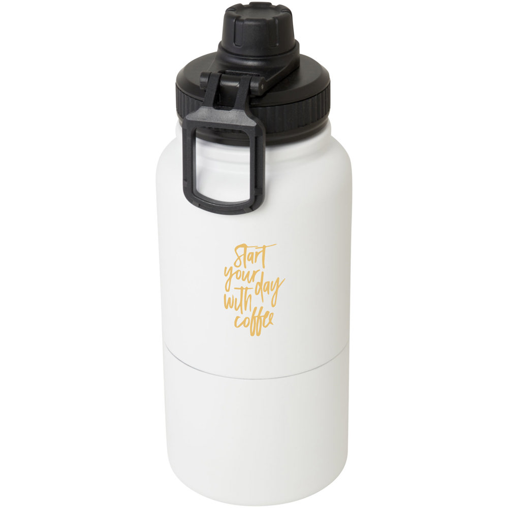 Dupeca 840 ml geïsoleerde waterfles van RCS-gecertificeerd roestvrijstaal